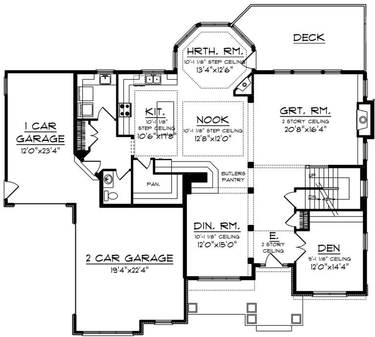 House Plan House Plan #20113 Drawing 1