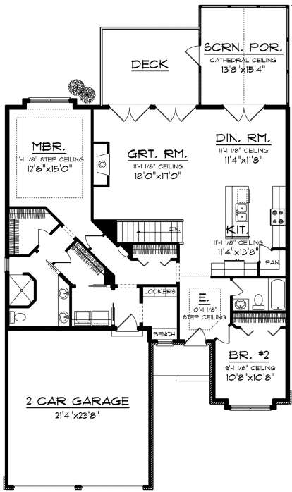 Main Floor for House Plan #1020-00137