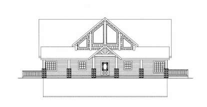 Northwest House Plan #039-00551 Elevation Photo