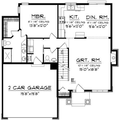 Main Floor for House Plan #1020-00139
