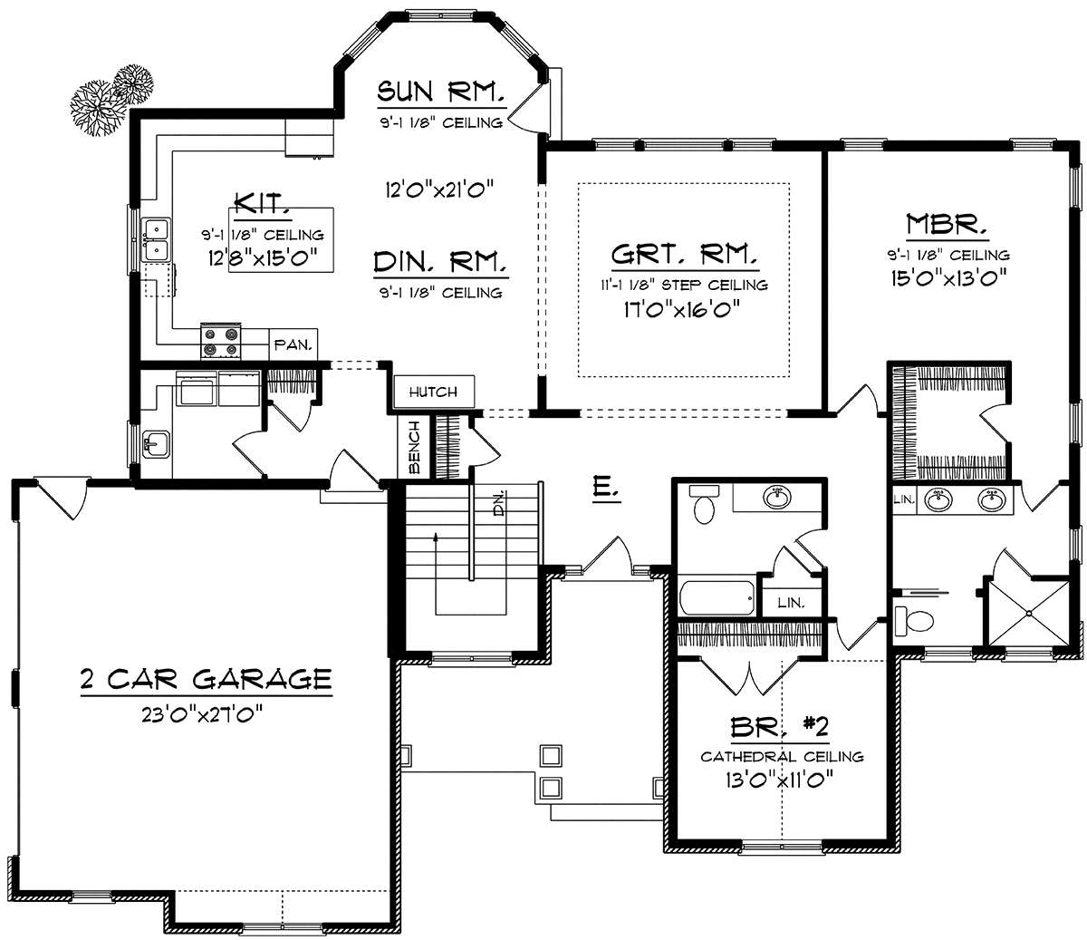 Main Floor for House Plan #1020-00142