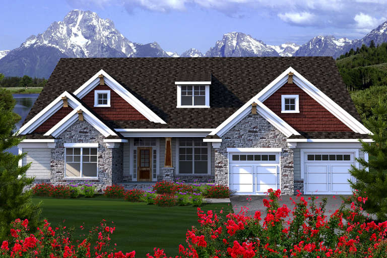 House Plan House Plan #20125 Front Elevation 