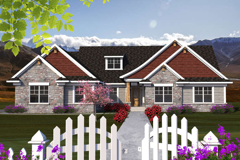 House Plan House Plan #20126 Front Elevation 