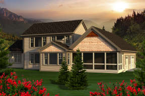 Craftsman House Plan #1020-00145 Elevation Photo