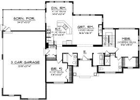 Main Floor for House Plan #1020-00145
