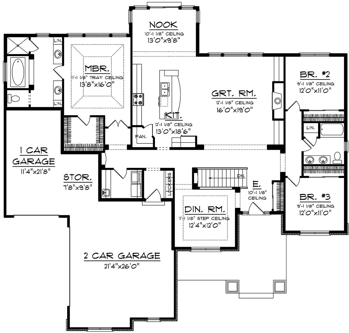 Main Floor for House Plan #1020-00146