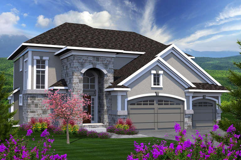House Plan House Plan #20129 Front Elevation 