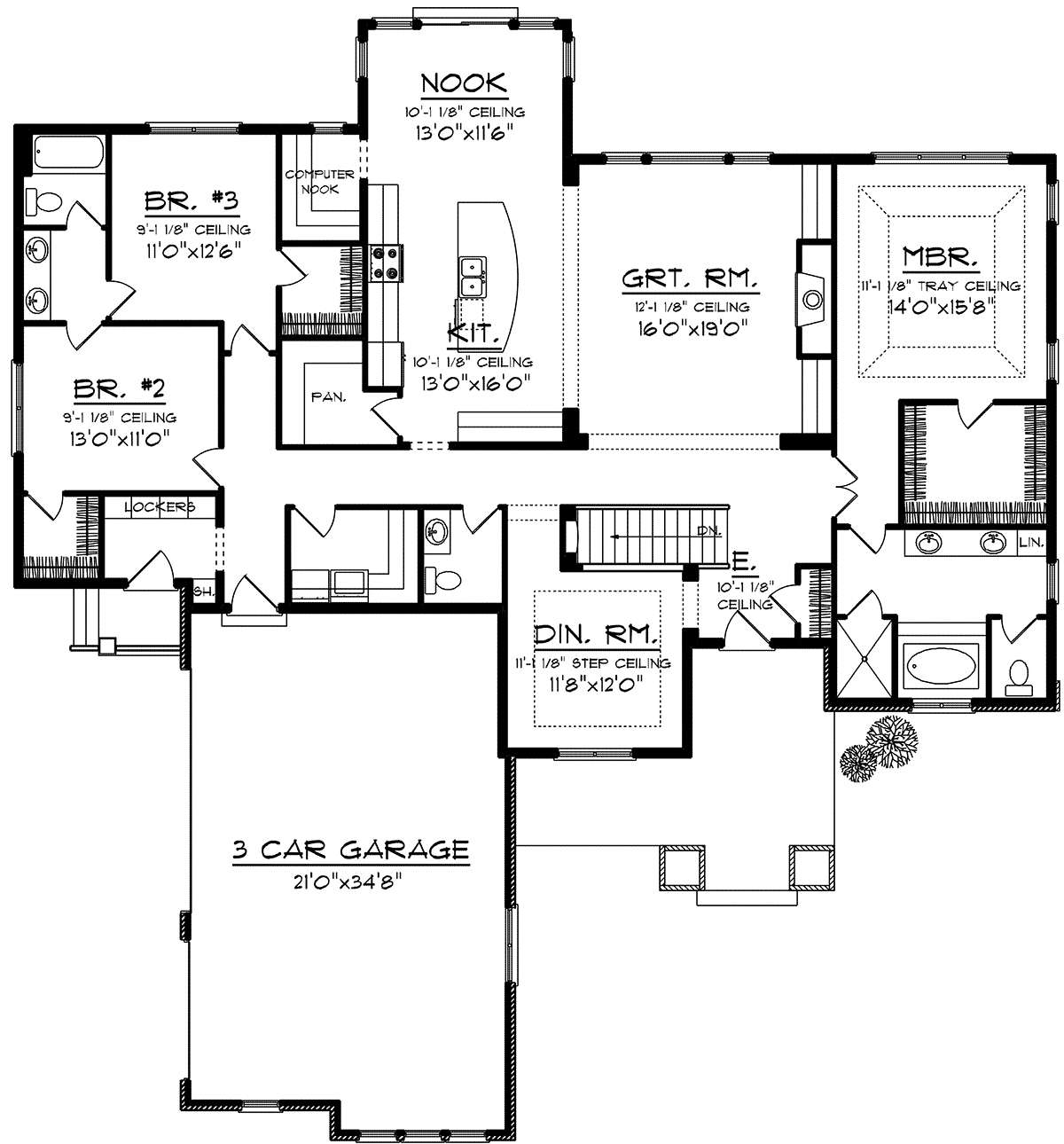 Main Floor for House Plan #1020-00148