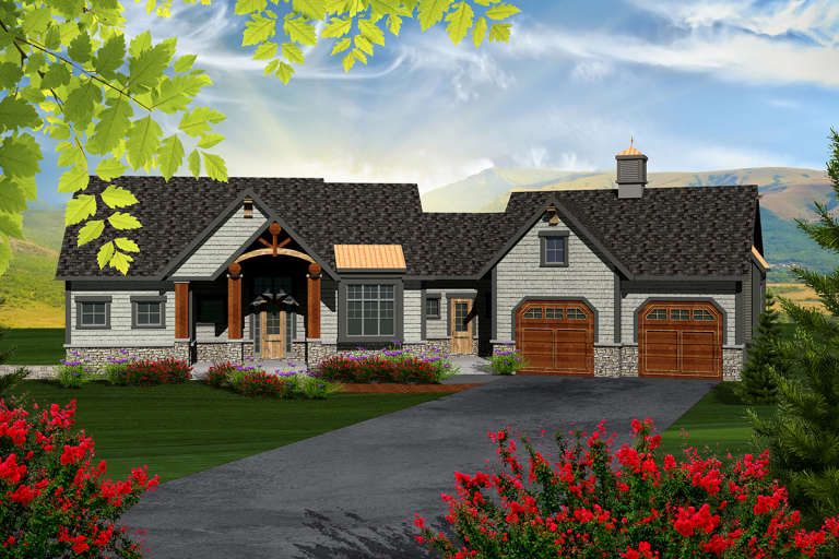Craftsman House Plan #1020-00149 Elevation Photo