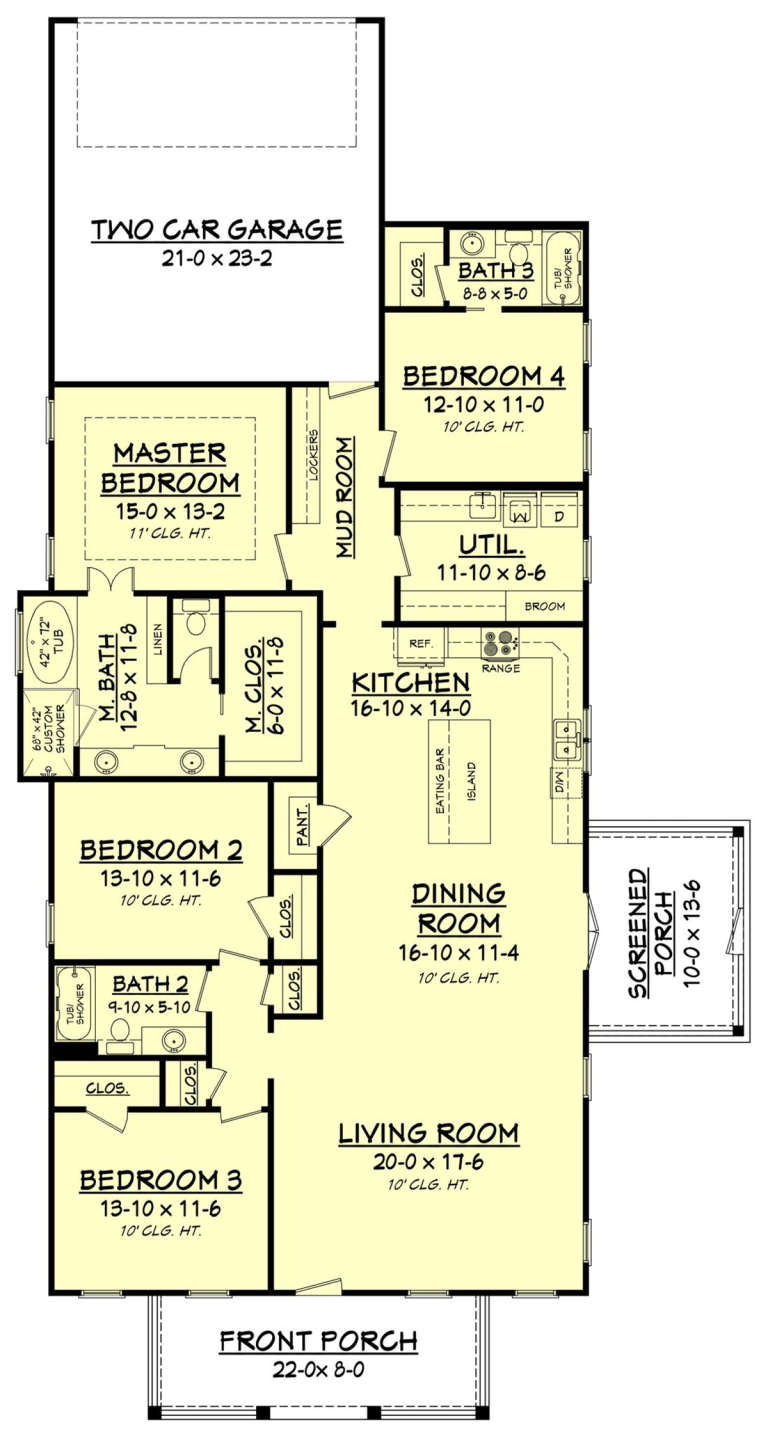 House Plan House Plan #20132 Drawing 1