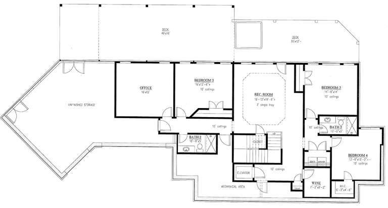 House Plan House Plan #20133 Drawing 2