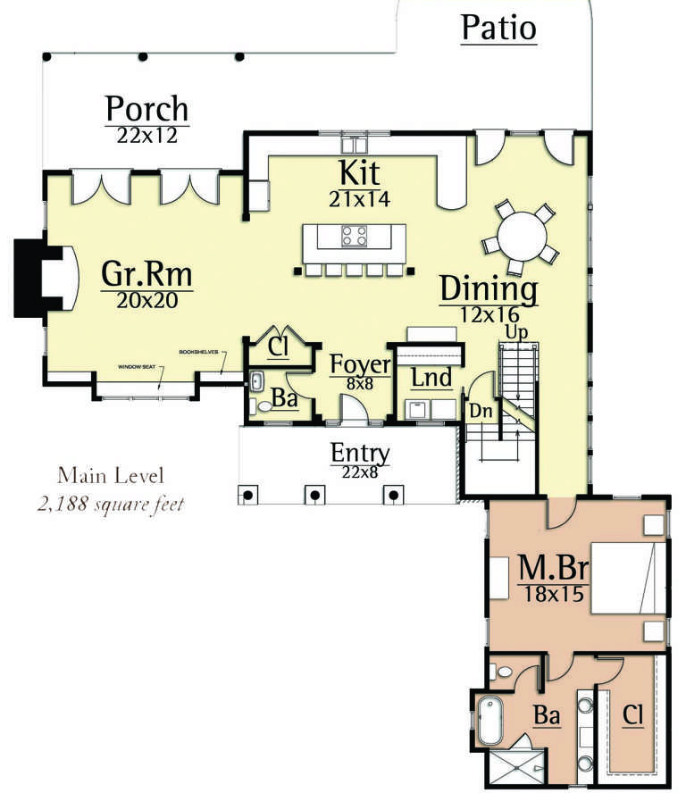 House Plan House Plan #20134 Drawing 1