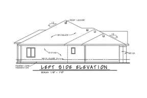 Ranch House Plan #402-01554 Elevation Photo
