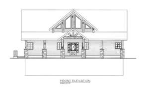 Northwest House Plan #039-00553 Elevation Photo