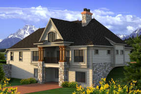 Northwest House Plan #1020-00156 Elevation Photo