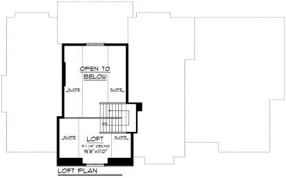 Loft for House Plan #1020-00156