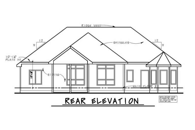 Traditional House Plan #402-01556 Elevation Photo