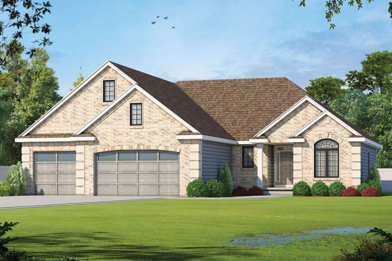 House Plan House Plan #20147 Front Elevation 