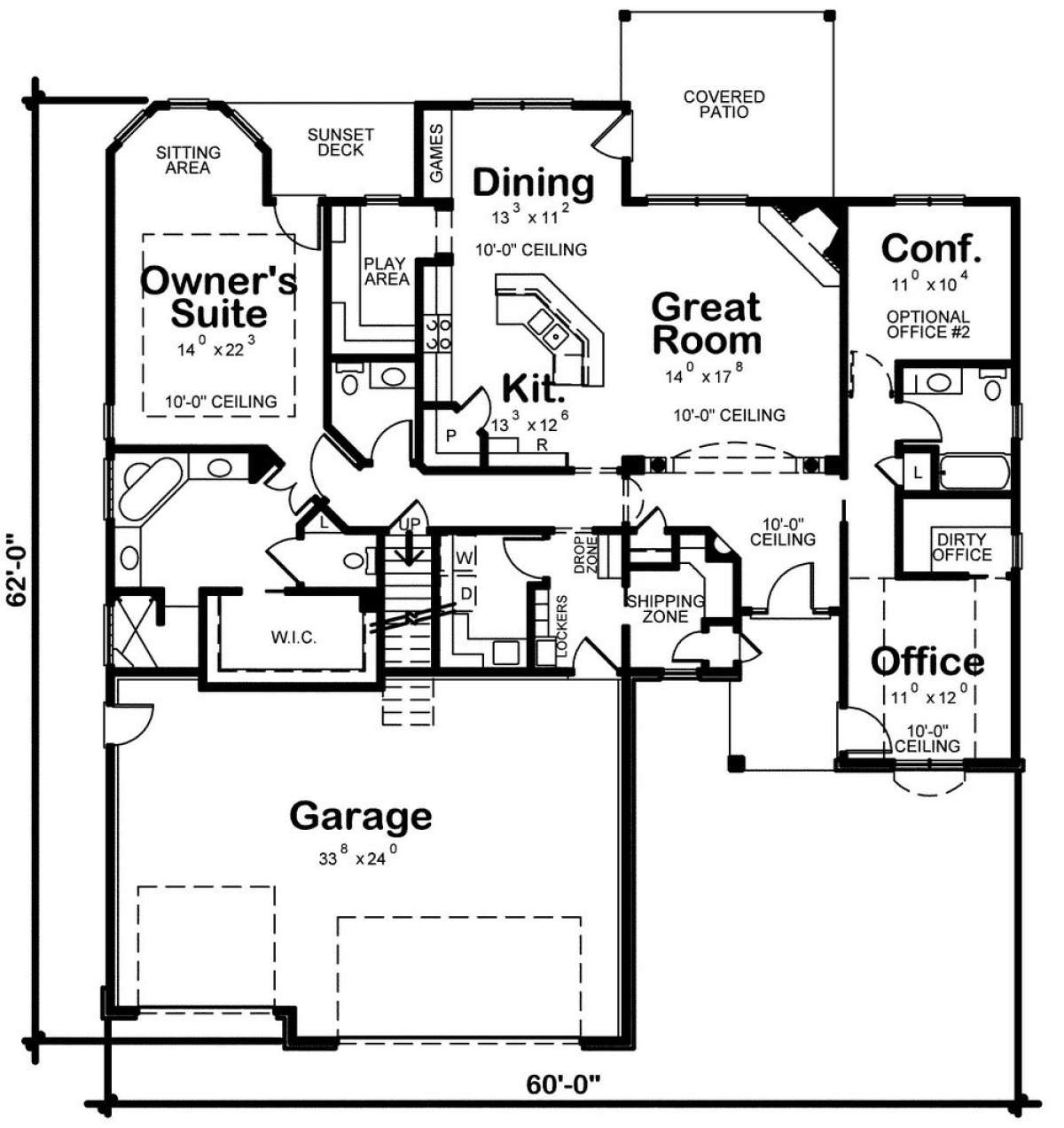 Main Floor for House Plan #402-01556