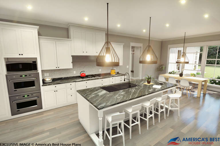 Modern Farmhouse House Plan #041-00179 Additional Photo