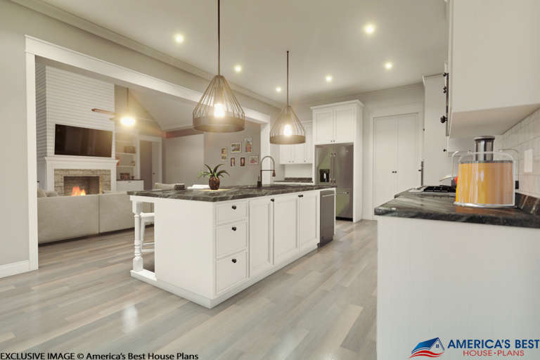 Modern Farmhouse House Plan #041-00179 Additional Photo