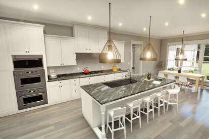 Modern Farmhouse House Plan #041-00179 Additional Photo