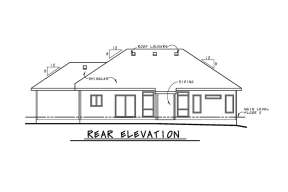 Traditional House Plan #402-01557 Elevation Photo