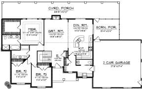 Main Floor for House Plan #1020-00167