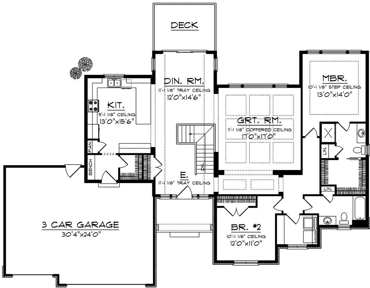Main Floor for House Plan #1020-00169