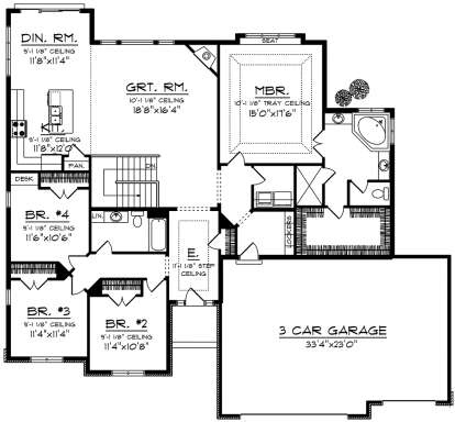 Main Floor for House Plan #1020-00173