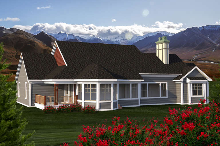 Craftsman House Plan #1020-00174 Elevation Photo