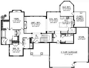 Main Floor for House Plan #1020-00174