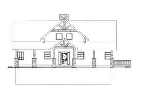 Northwest House Plan #039-00556 Elevation Photo