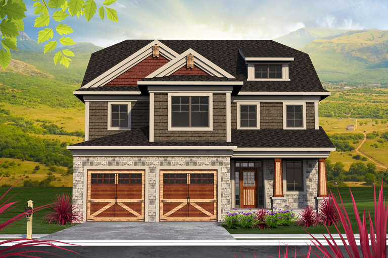 House Plan House Plan #20170 Front Elevation 