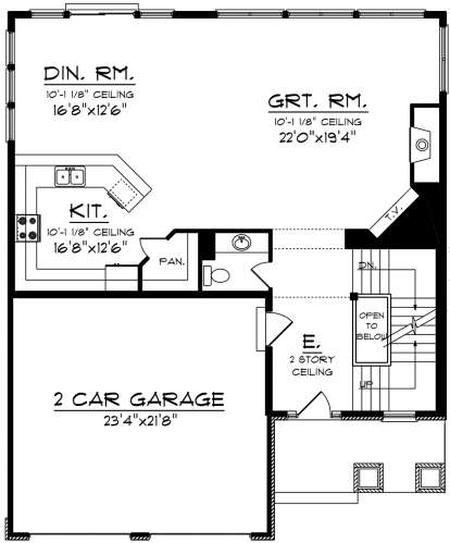 Main Floor for House Plan #1020-00177