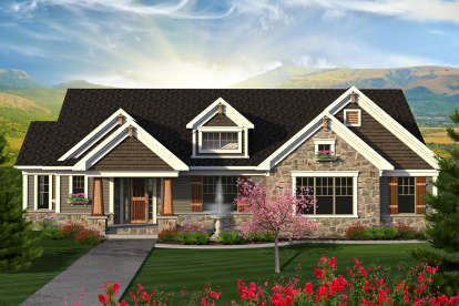 4 Bed, 3 Bath, 2782 Square Foot House Plan - #1020-00178