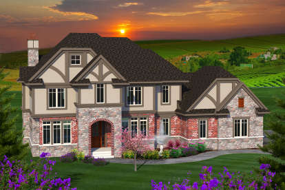 House Plan House Plan #20174 Front Elevation 