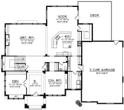 House Plan House Plan #20174 Drawing 1