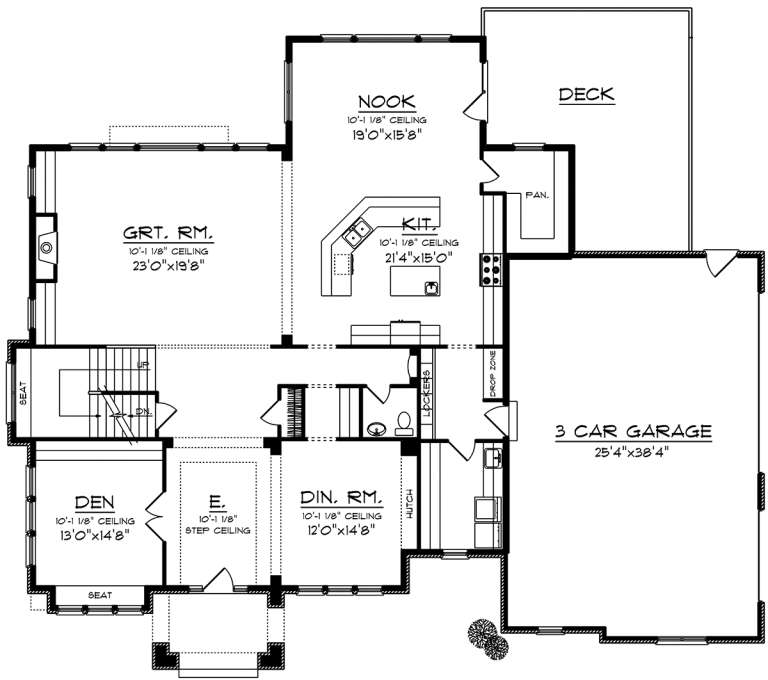 House Plan House Plan #20174 Drawing 1
