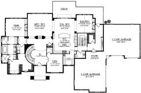 Main Floor for House Plan #1020-00182