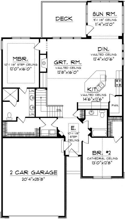 Main Floor for House Plan #1020-00183