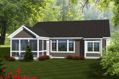 Craftsman House Plan #1020-00184 Elevation Photo