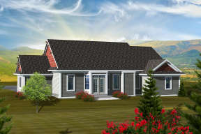 Craftsman House Plan #1020-00185 Elevation Photo