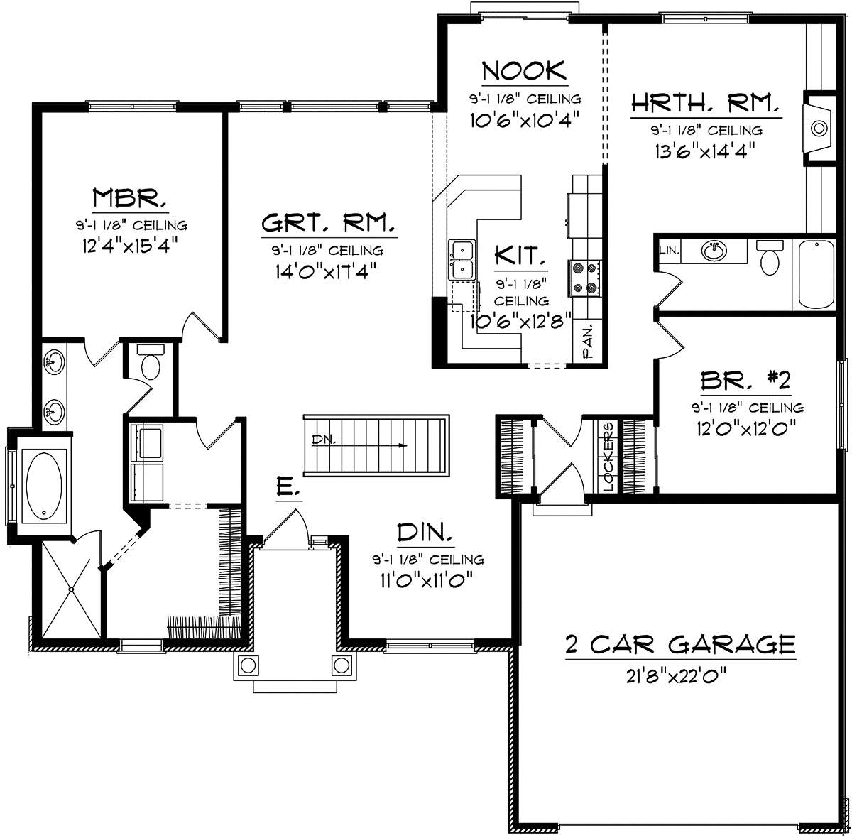 Main Floor for House Plan #1020-00188