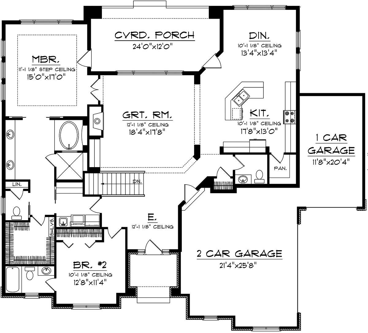Main Floor for House Plan #1020-00190