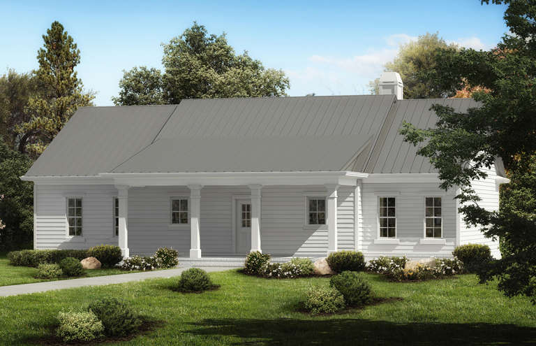 House Plan House Plan #20185 Front Rendering 1