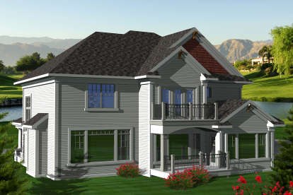 Craftsman House Plan #1020-00198 Elevation Photo