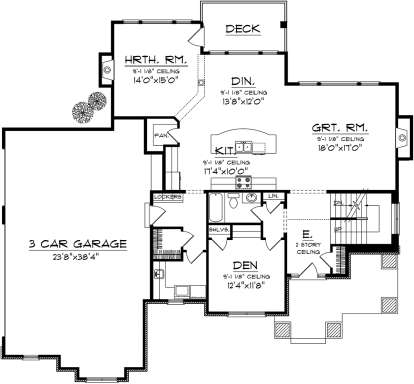 House Plan House Plan #20192 Drawing 1