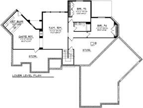 Basement for House Plan #1020-00203