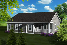 Craftsman House Plan #1020-00204 Elevation Photo
